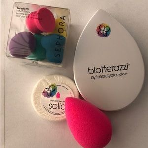 Brand new blotterazzi, beauty-blender sponge